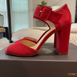Fiesta Red Vince Camaro Sandals